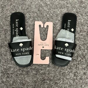 Kate Spade Peyton Sandal Black Women’s Size 7 NWT